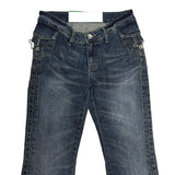 Side pocket boots cut pants