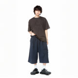 (DUC) シンボルアップリケTシャツ チャコール