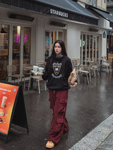 Oxford heavy pile sweatshirt