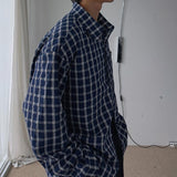 ASCLO College Linen Check Shirt (2color)