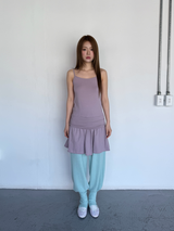 core shirring dress