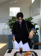 パイプミラン2wayカラニットジップアップ