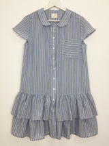 Twin Shirt フリルワンピース (2color)
