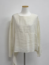 Renault Round Neck Loose Fit Blouse