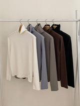 [SHOPPERMADE] ソフトタッチモダルタートルネックTシャツ(5color)
