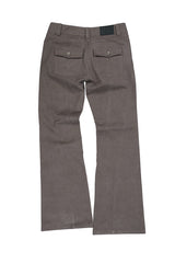 LINE BOOTCUT PANTS / MOCHA