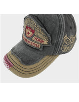 NY LC pigment denim ball cap