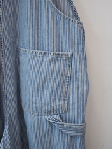 hickory denim overall