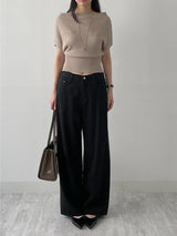 Lingsa Wide Denim Pants
