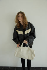MADE_Marlow Boston Bag / PURE IVORY