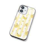 [MADE]Sweet Banana MagSafe Glass Bumper Phone Case