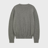 Dolphin Check Applique Crew Neck Knit