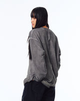 Cross Asymmetric Long Sleeved