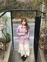 ヒナデイリーチェックシャツ