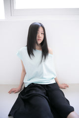 light mint off boatneck t(4colors)