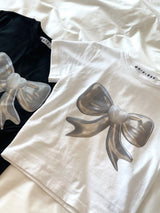 1210. Balloon ribbon printing crop T (2color)