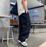 Kuiper Cargo Wide String Banding Pants