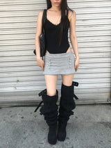 ナポレオンボタン スカート
