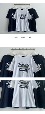 Beryl スター半袖Tシャツ