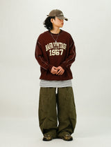 TE Vintage Washing Cargo Banding Pants
