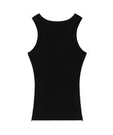 [NF] COMFORT ZIPPER SLEEVELESS_(BLACK)_F24QB272
