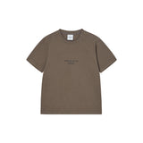 25SS ベーシックロゴウーマンショートスリーブTシャツ ココア