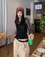 Says サイドボタンオープンノースリーブ