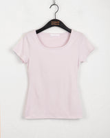Mue ベーシックライン半袖Tシャツ