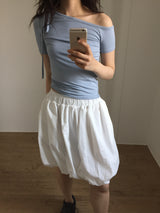 Unbalanced Tie T-Shirt (4color)