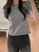 Basic Winter Mink Warm T-shirt (5color)