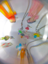 [Hearts2Hearts Juun] Trippy mushroom necklace.07 (8color)