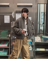 フォグハイネックジッパーフリースジャケット