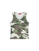 P.O.M BACK POINT SLEEVELESS (CAMO)