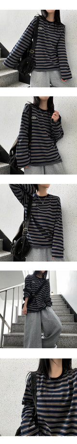 オカレタリングパッチユニットプライスロングスリーブTシャツ
