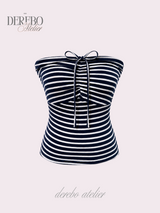 Lua Stripe Strap Tube Top