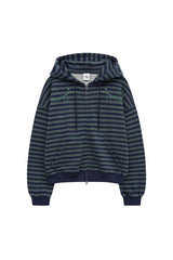 セットstフードジップアップ (navy)