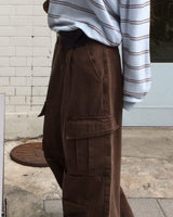 [ORIGINAL] Kinder Pigment Cargo Wide Pants