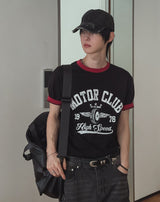 ハイモーターリンガー半袖Tシャツ