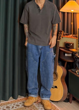 [ VIR Style Original ] Carpenter Loop Denim Pants 2COLOR