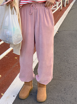 Nielle ベロアジョガーパンツ