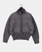Olit Knitwear Color Two-Way Short Padded Jacket