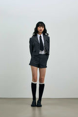 AVEL PINSTRIPE MICRO PANTS / CHARCOAL