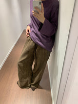 Slam off-shoulder long sleeve (4color)