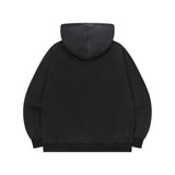 デンバー2-WAYピグメントフードジップアップ UNISEX