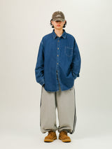 KKI Denim Overfit Shirts