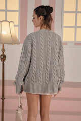 Baby boo cardigan - gray 