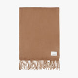 Wool Woven Scarf Solid_Camel