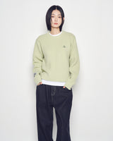 25FW WOMAN Aシンボルニット ライトミント