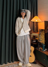 Pigment Balloon A-Line Wide Pants 4COLOR