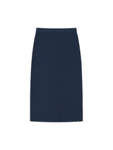 SLIM KNIT LONG SKIRT (NAVY)